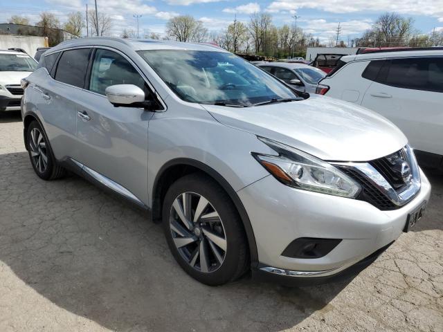  NISSAN MURANO 2015 Silver