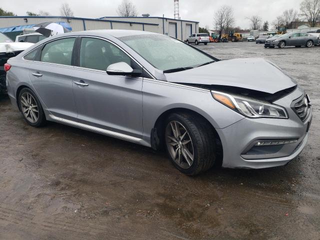  HYUNDAI SONATA 2015 Серебристый