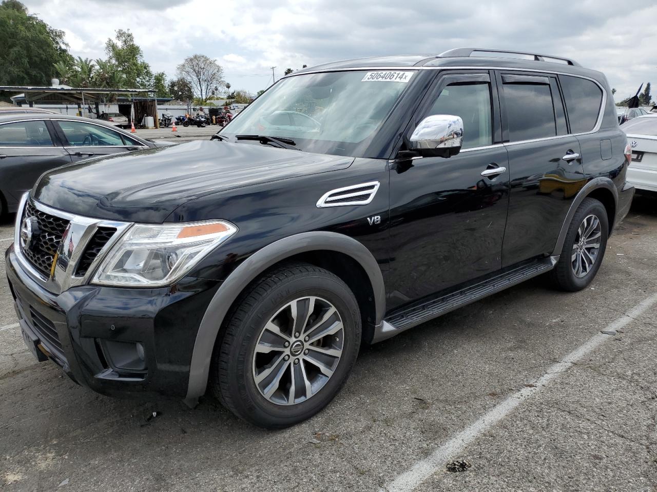 JN8AY2ND2K9089318 2019 Nissan Armada Sv