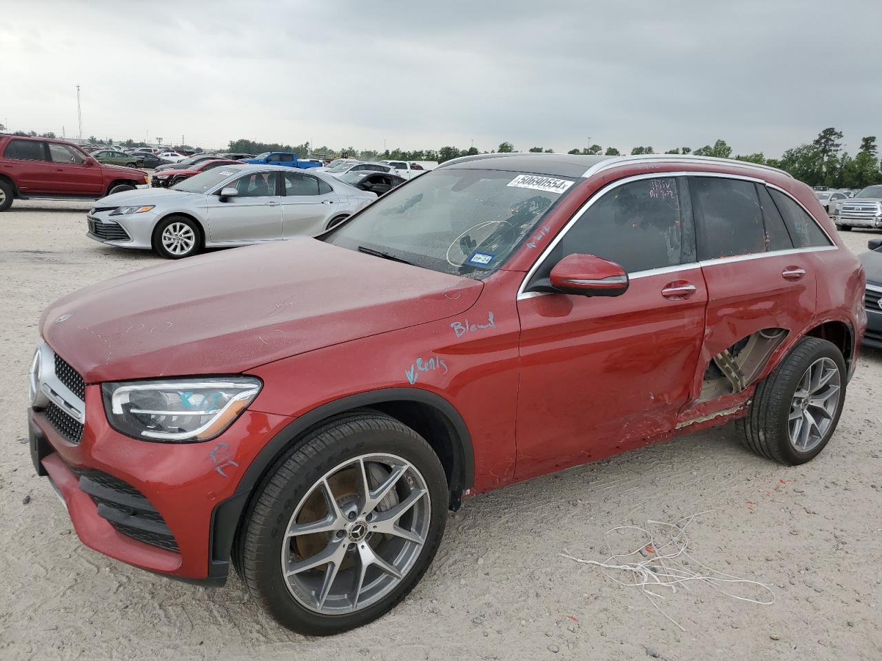 2020 Mercedes-Benz Glc 300 VIN: WDC0G8DBXLF692253 Lot: 50690554