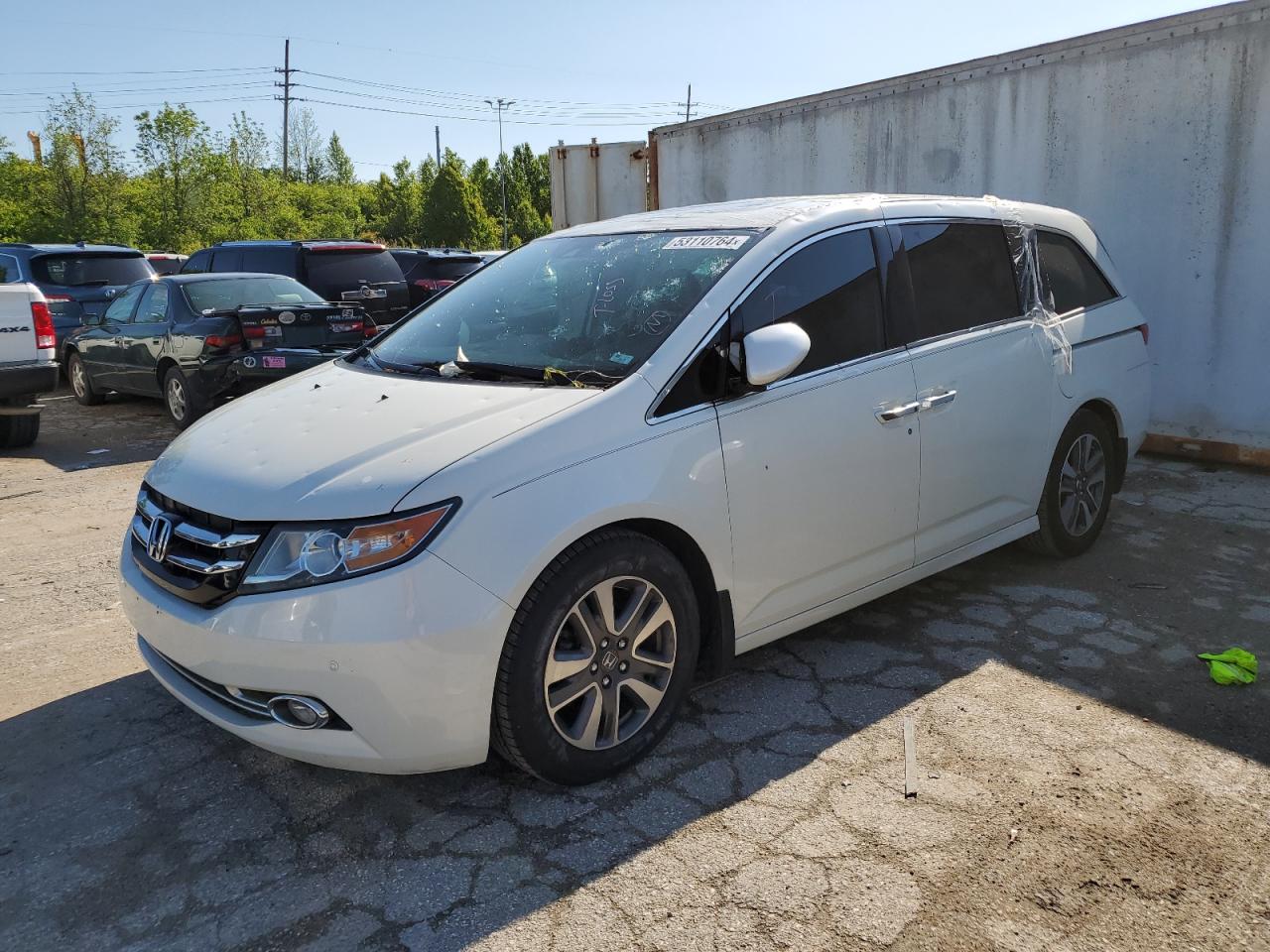 2017 Honda Odyssey Touring VIN: 5FNRL5H96HB015940 Lot: 53110764