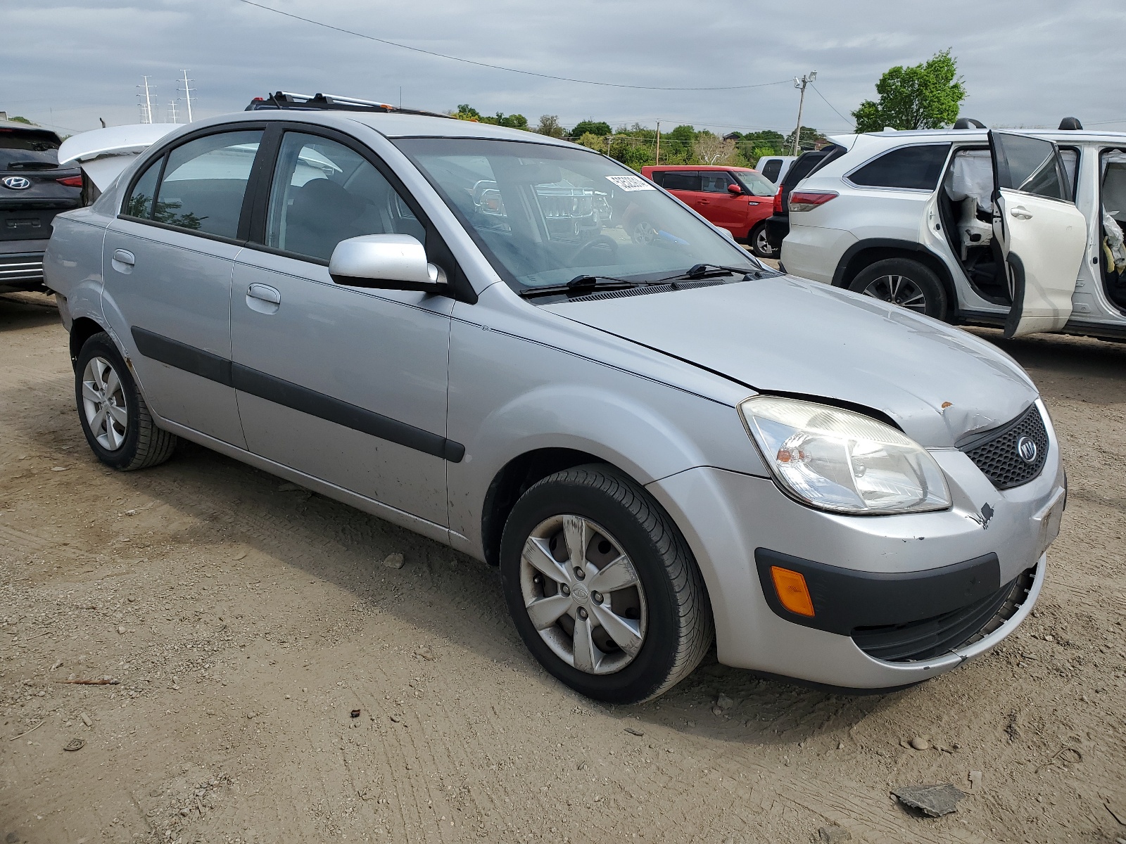 KNADE223696460356 2009 Kia Rio Base