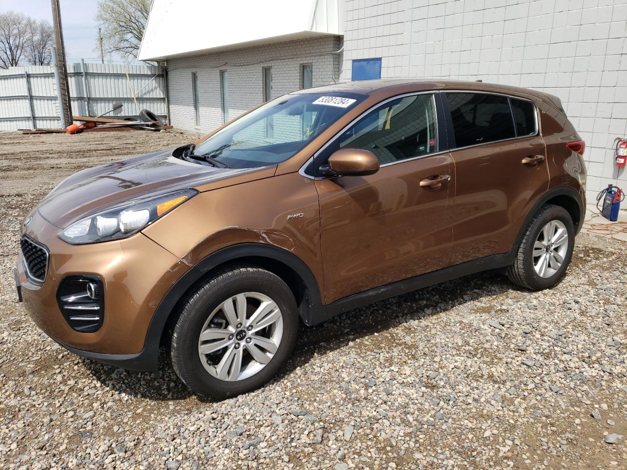 2019 Kia Sportage Lx VIN: KNDPMCAC2K7517646 Lot: 53081284