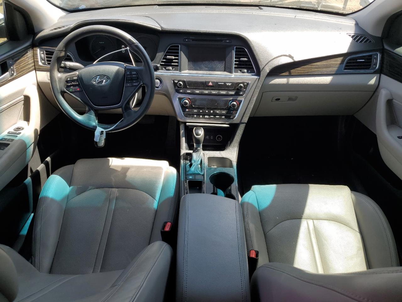 2017 Hyundai Sonata Hybrid VIN: KMHE34L31HA066682 Lot: 49636964