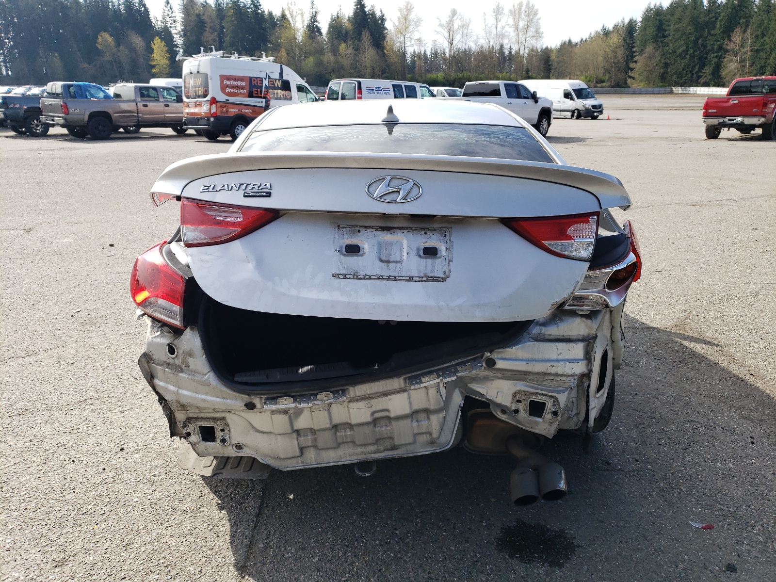 KMHDH6AE7DU006010 2013 Hyundai Elantra Coupe Gs