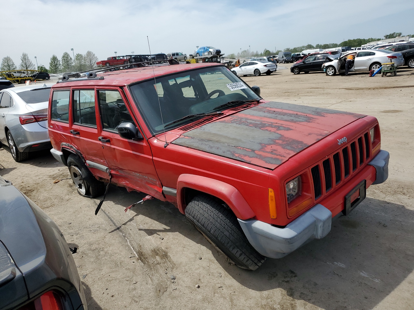 1J4FF48S21L590816 2001 Jeep Cherokee Sport