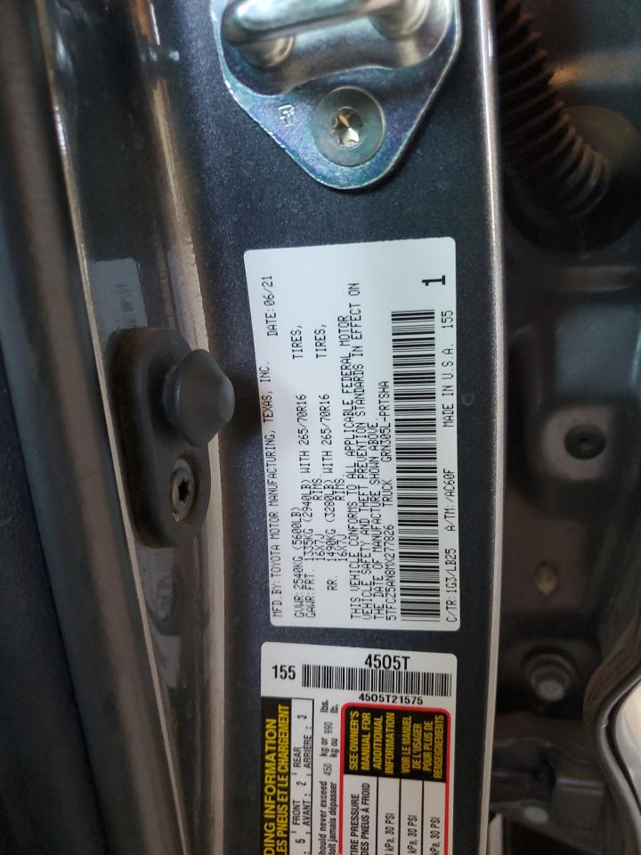 5TFCZ5AN8MX277826 2021 Toyota Tacoma Double Cab