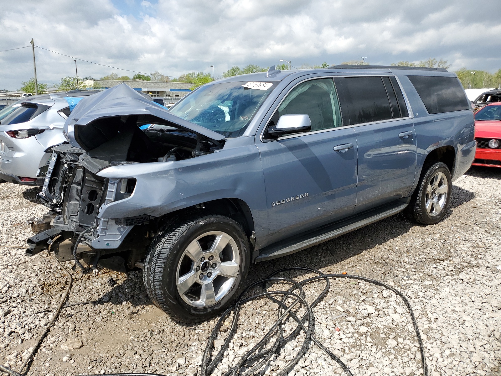 2016 Chevrolet Suburban C1500 Lt vin: 1GNSCHKC7GR169273