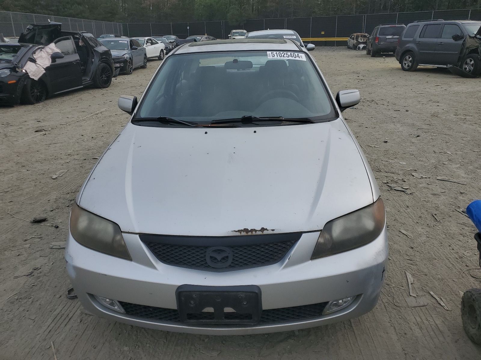 JM1BJ225521596522 2002 Mazda Protege Dx