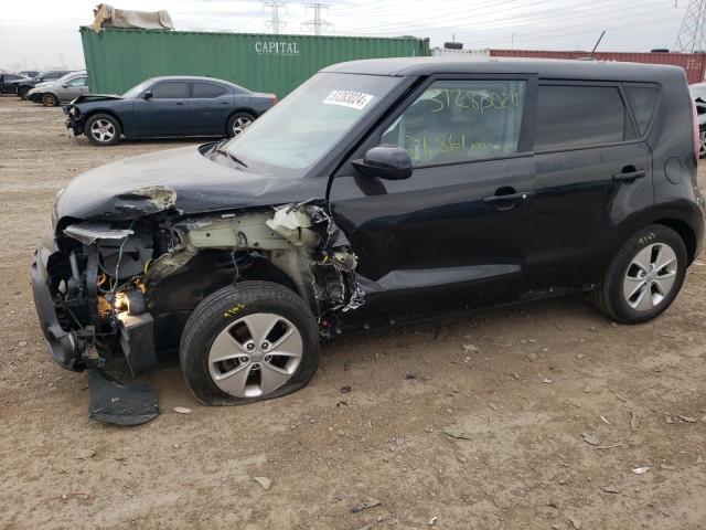  KIA SOUL 2015 Чорний