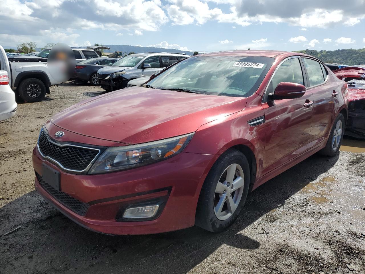 VIN 5XXGM4A76FG459515 2015 KIA OPTIMA no.1