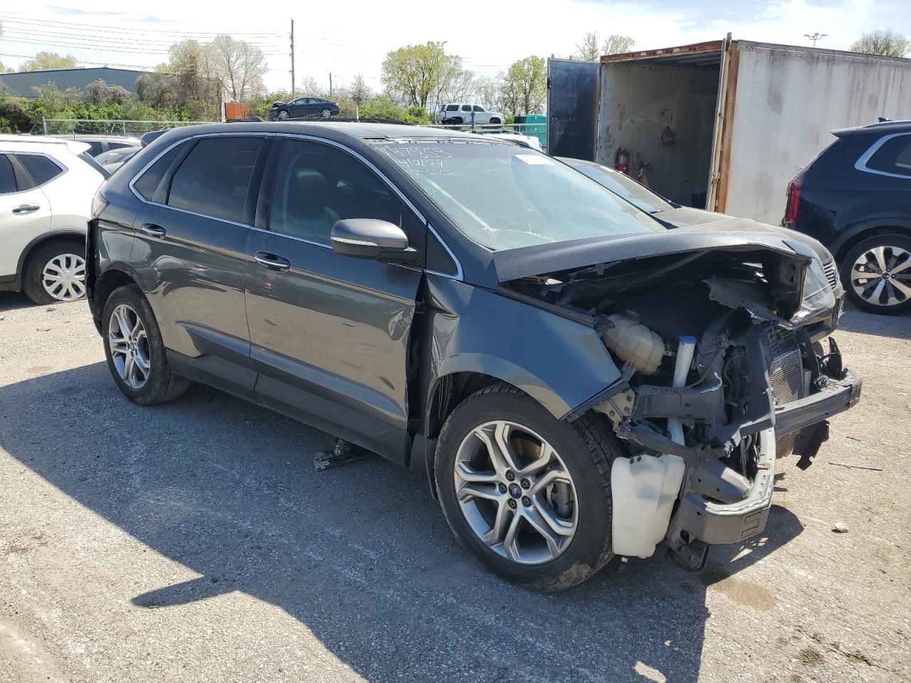 2015 Ford Edge Titanium VIN: 2FMTK3K88FBB03441 Lot: 49777884