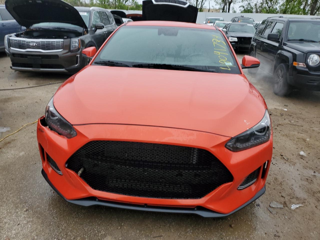 2019 Hyundai Veloster Turbo VIN: KMHTH6AB0KU008499 Lot: 49041734