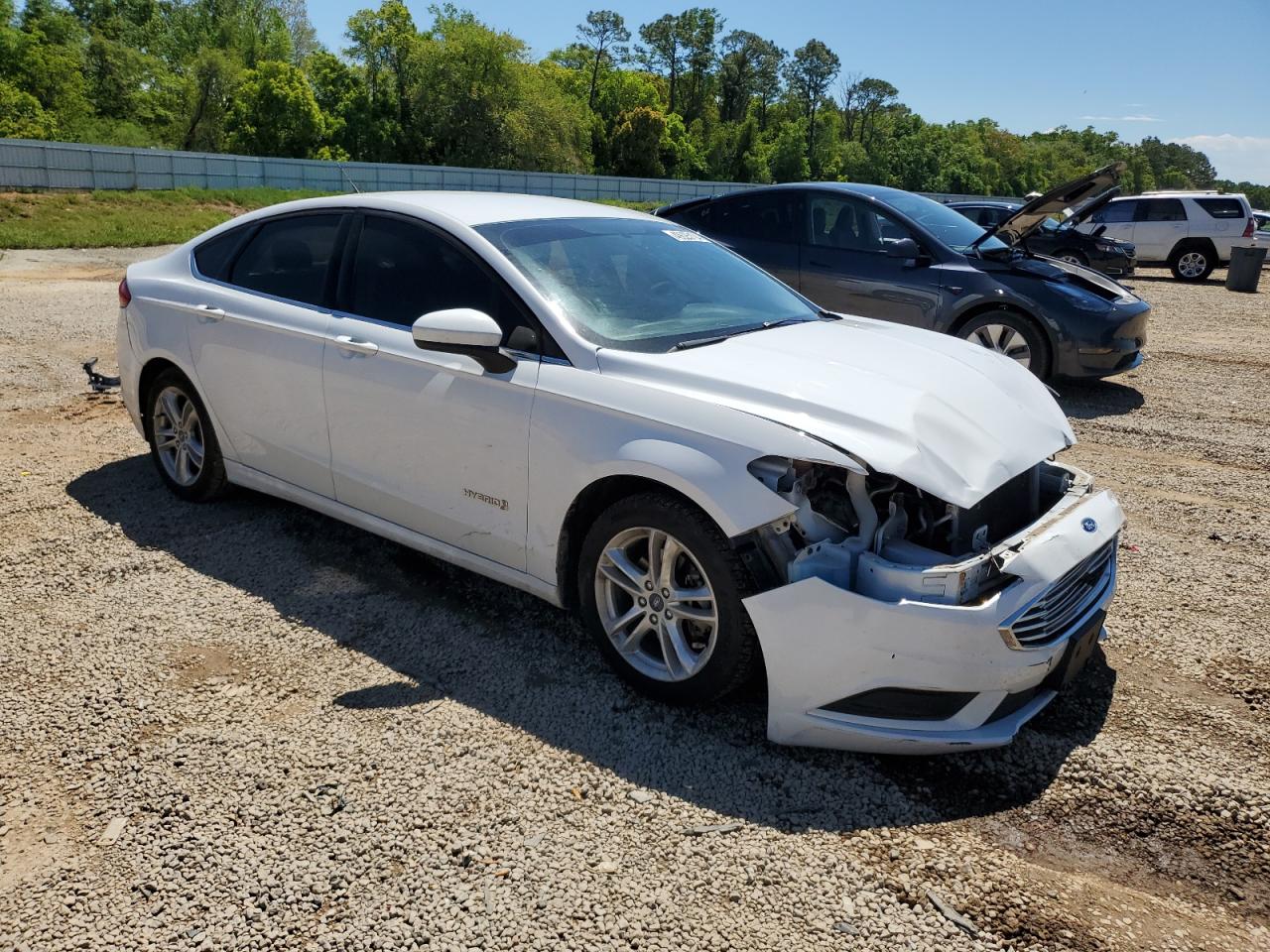 2018 Ford Fusion Se Hybrid VIN: 3FA6P0LUXJR177716 Lot: 49625104