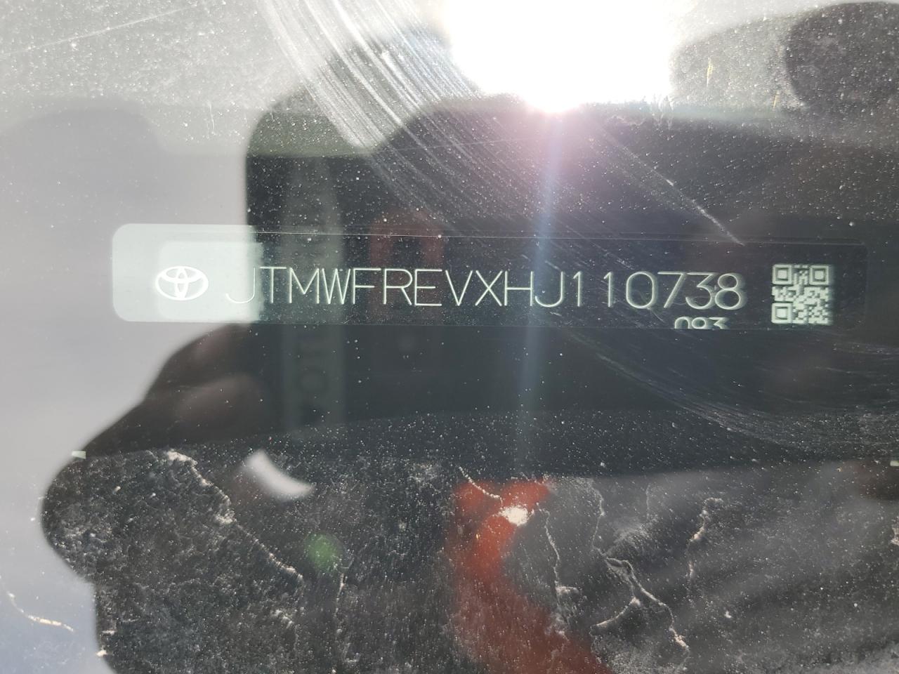 2017 Toyota Rav4 Xle VIN: JTMWFREVXHJ110738 Lot: 50085934