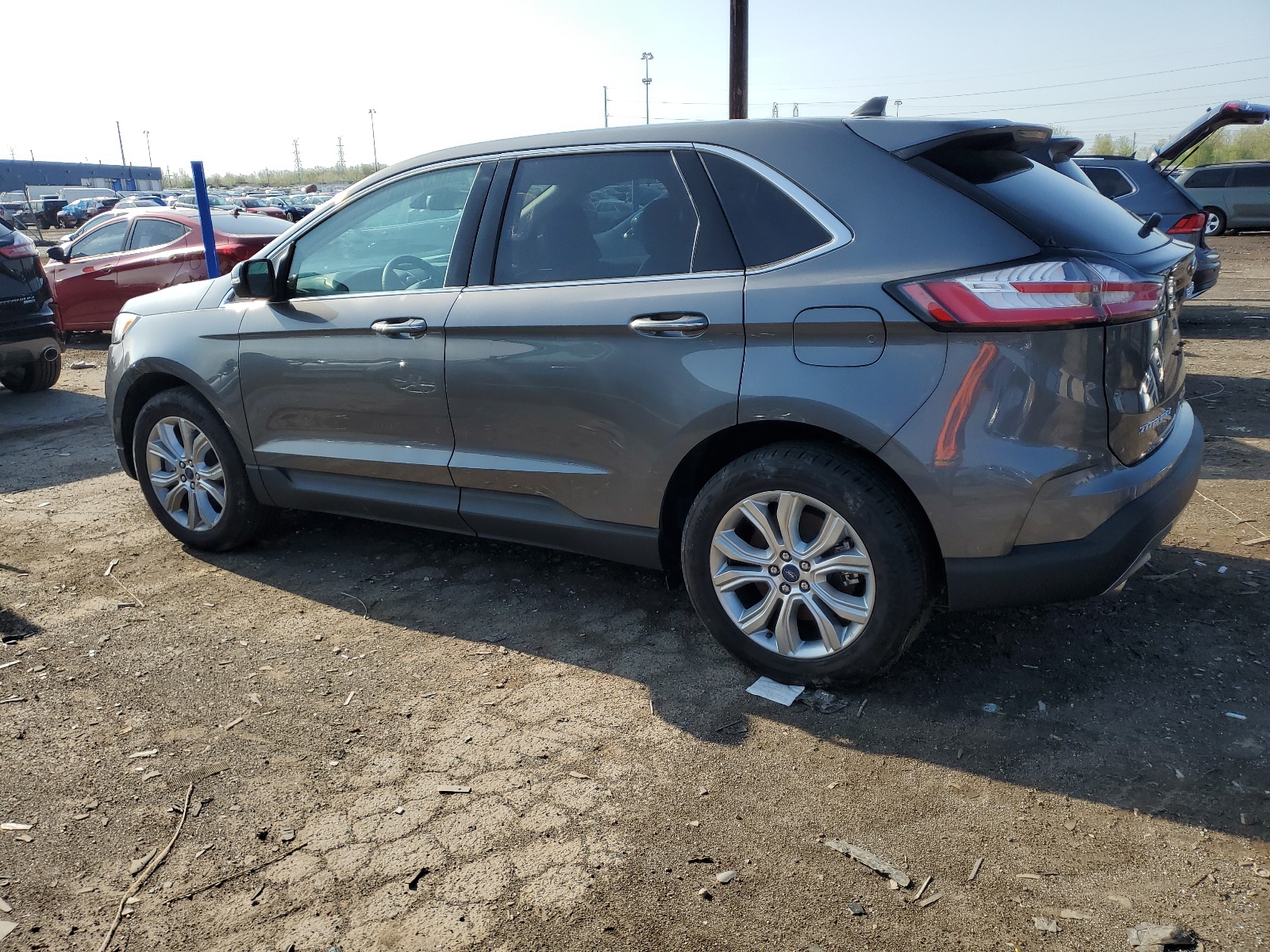 2022 Ford Edge Titanium vin: 2FMPK4K91NBB07183