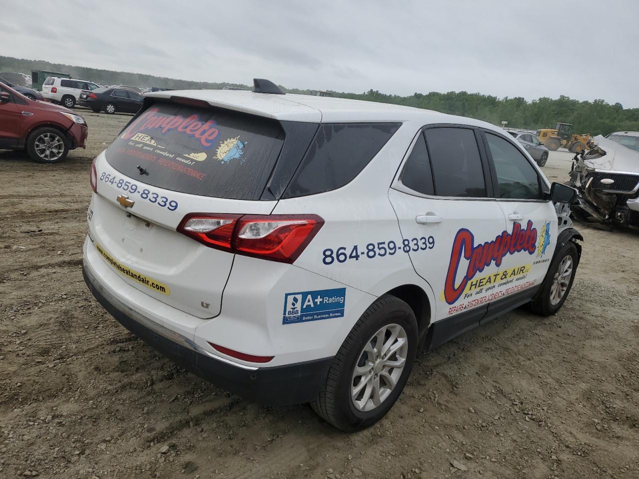 2021 Chevrolet Equinox Lt VIN: 3GNAXKEV2MS159298 Lot: 52736294