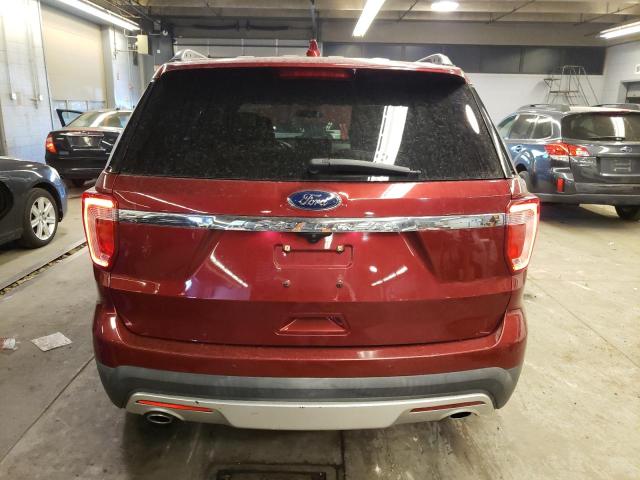  FORD EXPLORER 2017 Czerwony