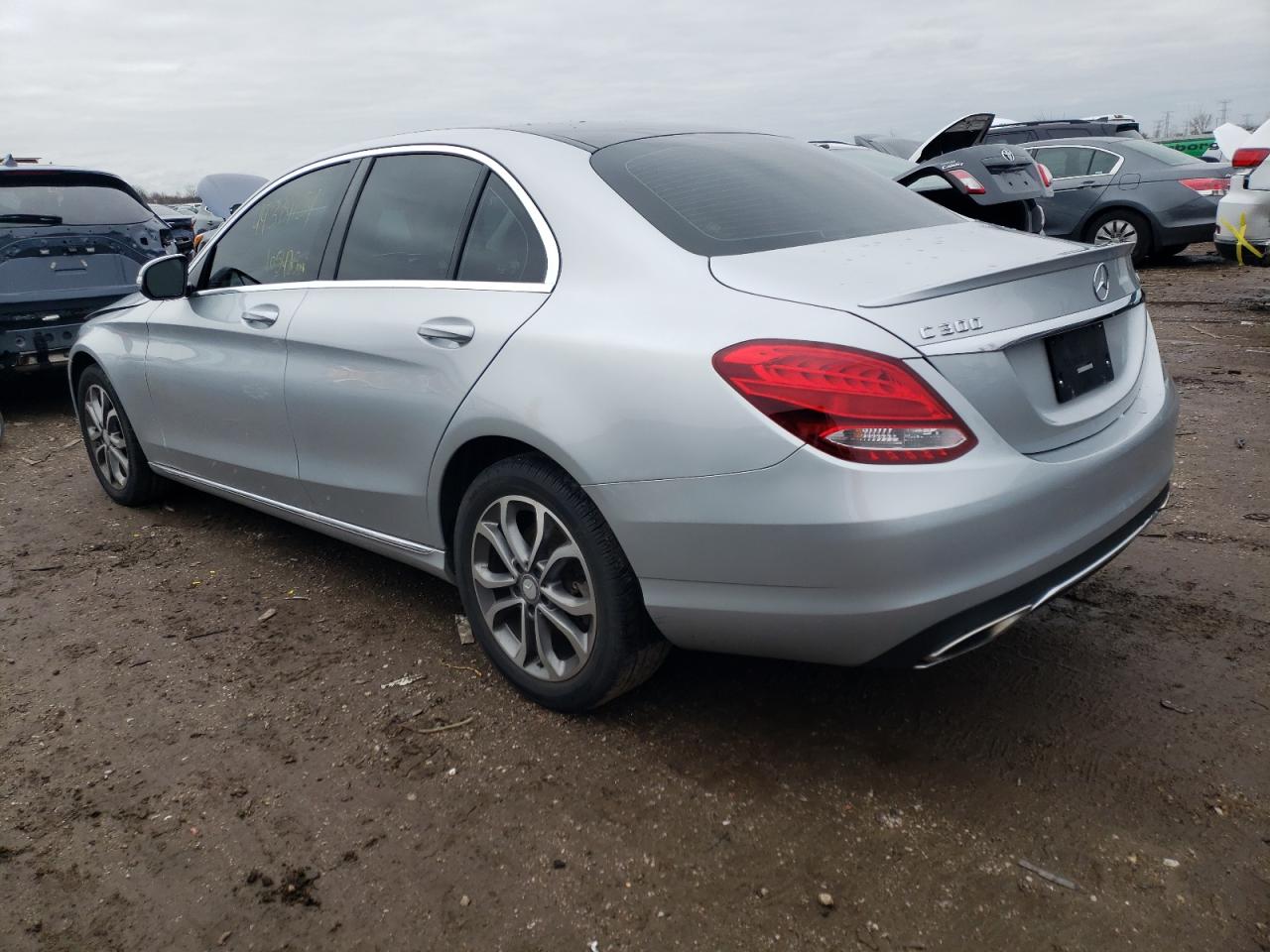 2016 Mercedes-Benz C 300 4Matic VIN: 55SWF4KB1GU144889 Lot: 49374154