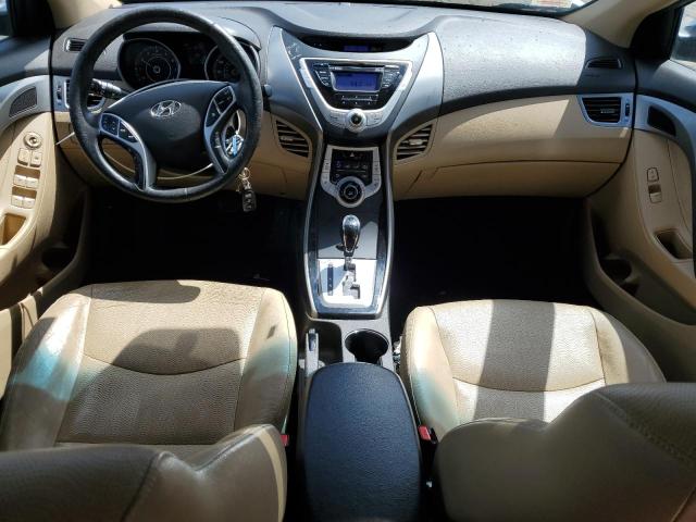  HYUNDAI ELANTRA 2012 Granatowy