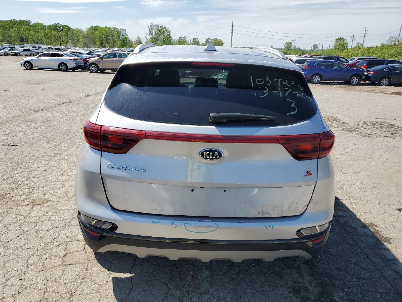 2020 Kia Sportage S VIN: KNDP6CACXL7640316 Lot: 51828654