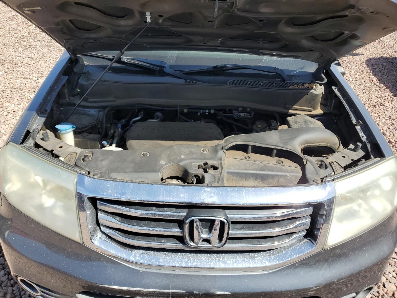 5FNYF3H4XDB014554 2013 Honda Pilot Ex