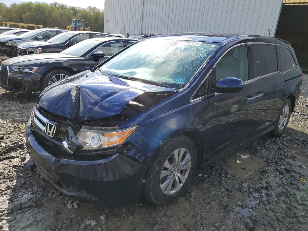 5FNRL5H63FB112399 2015 Honda Odyssey Exl