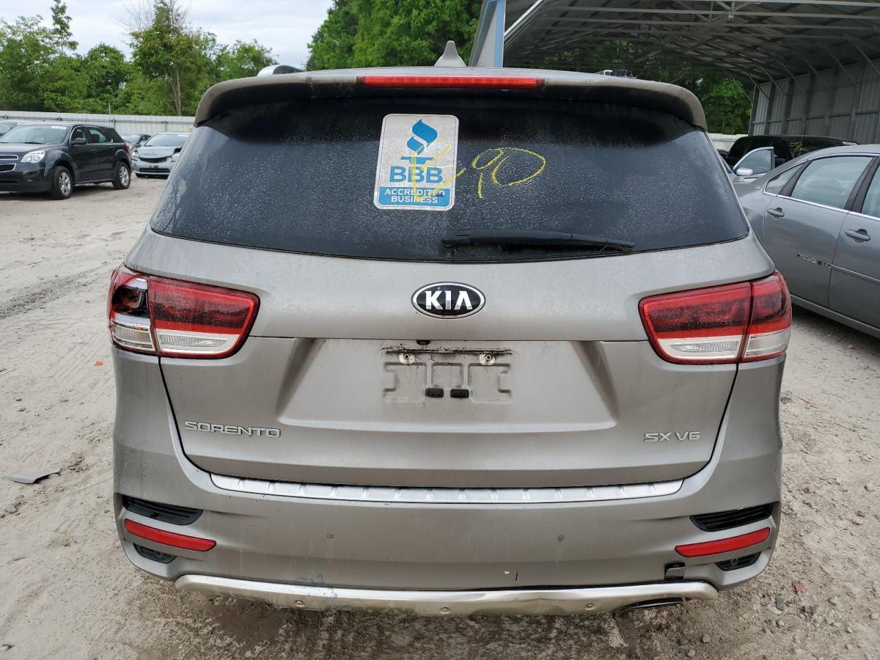 2016 Kia Sorento Sx VIN: 5XYPK4A59GG183719 Lot: 50475364