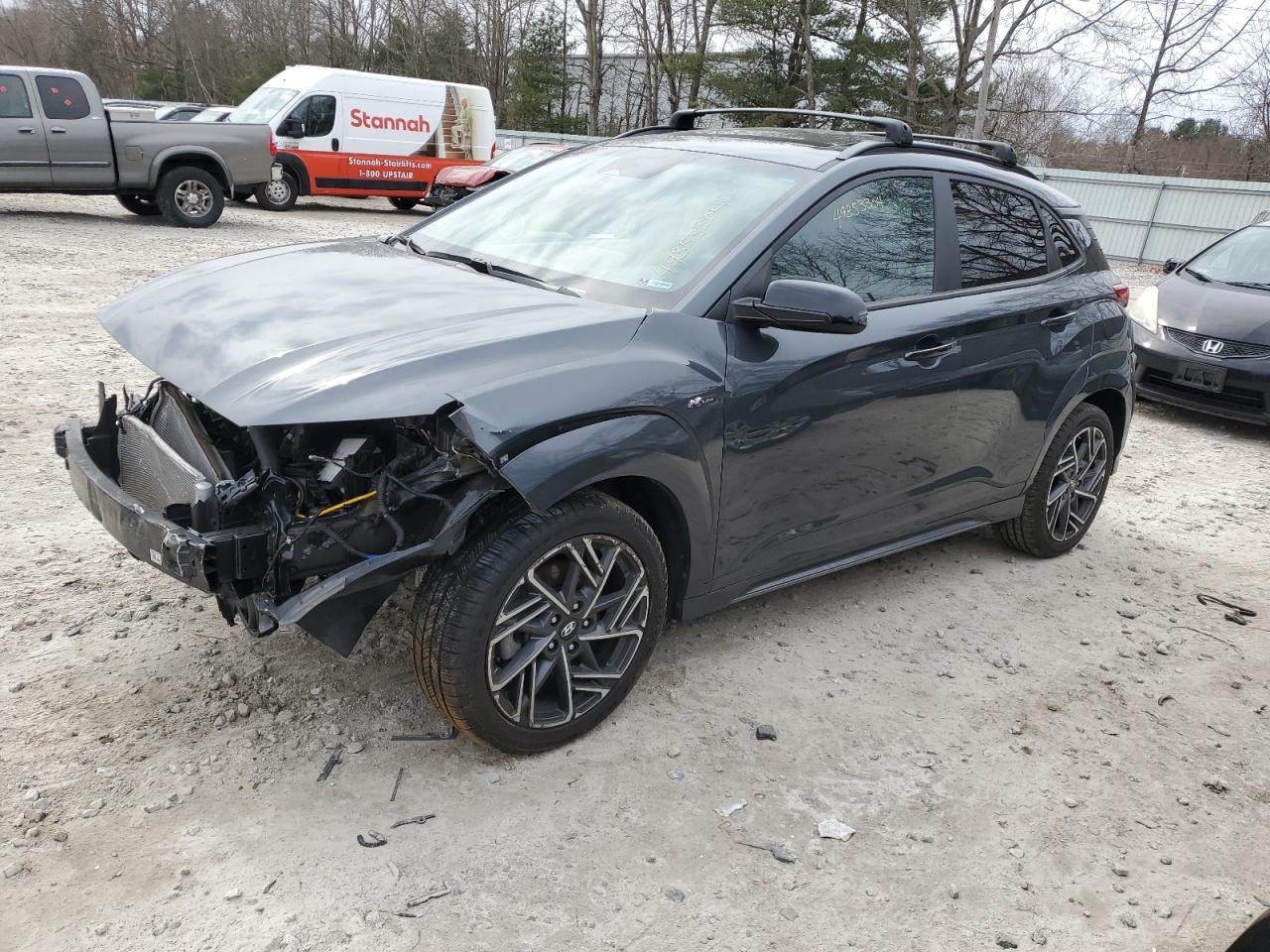 2022 Hyundai Kona N Line VIN: KM8K3CA35NU776016 Lot: 49353304