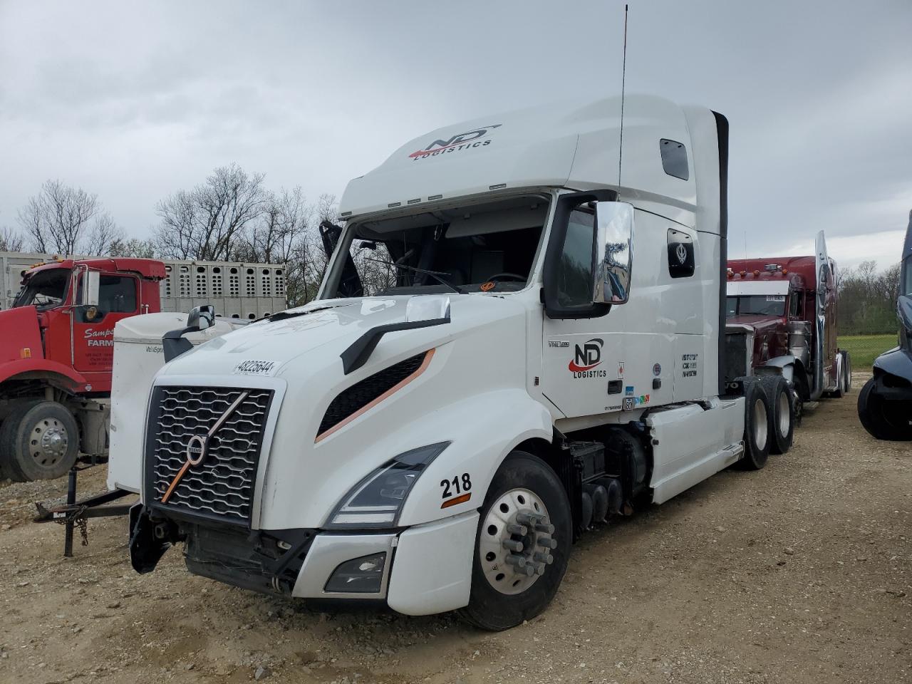 2022 Volvo Vn Vnl VIN: 4V4NC9EH4NN307590 Lot: 48225644