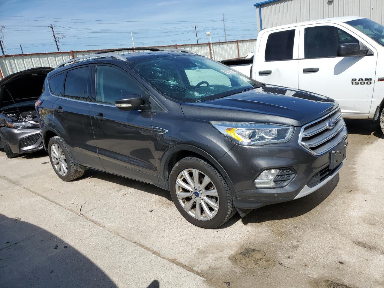 2017 Ford Escape Titanium VIN: 1FMCU9JD1HUC17273 Lot: 50519604