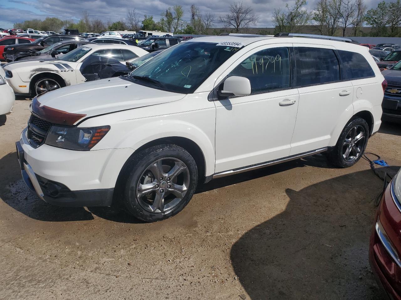 2015 Dodge Journey Crossroad VIN: 3C4PDCGG9FT622907 Lot: 48353594