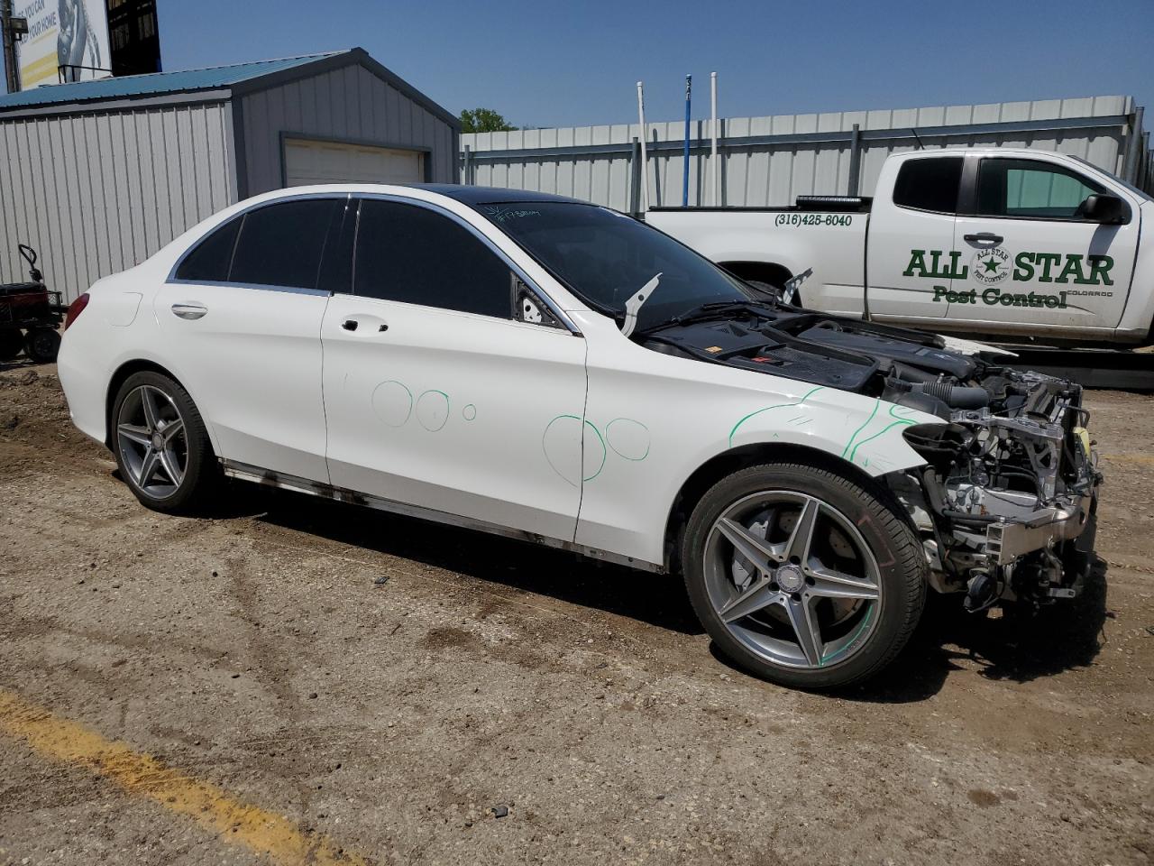 2015 Mercedes-Benz C 300 4Matic VIN: 55SWF4KB2FU026672 Lot: 50683454