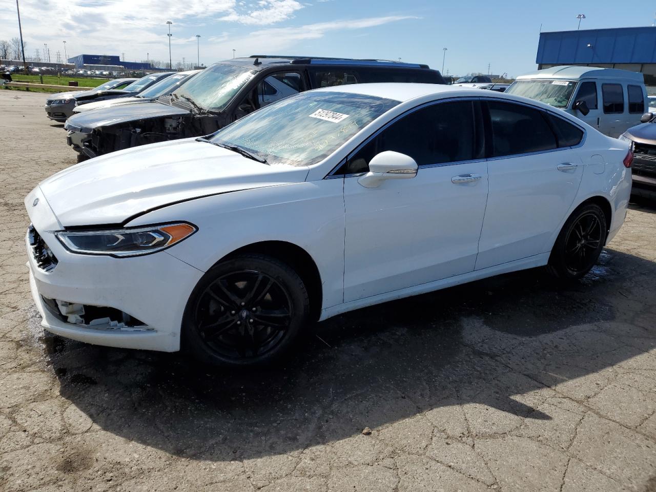 2018 Ford Fusion Se VIN: 3FA6P0HD8JR196242 Lot: 51297844