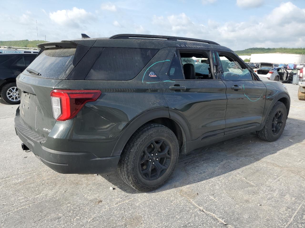 2021 Ford Explorer Timberline VIN: 1FMSK8JH9MGC18257 Lot: 50069654