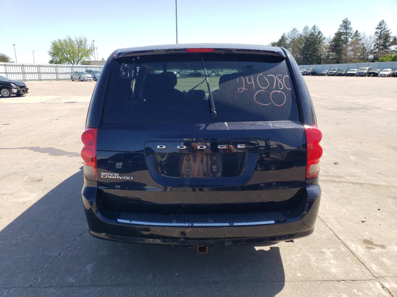 2011 Dodge Grand Caravan Express VIN: 2D4RN4DG9BR707584 Lot: 51887184