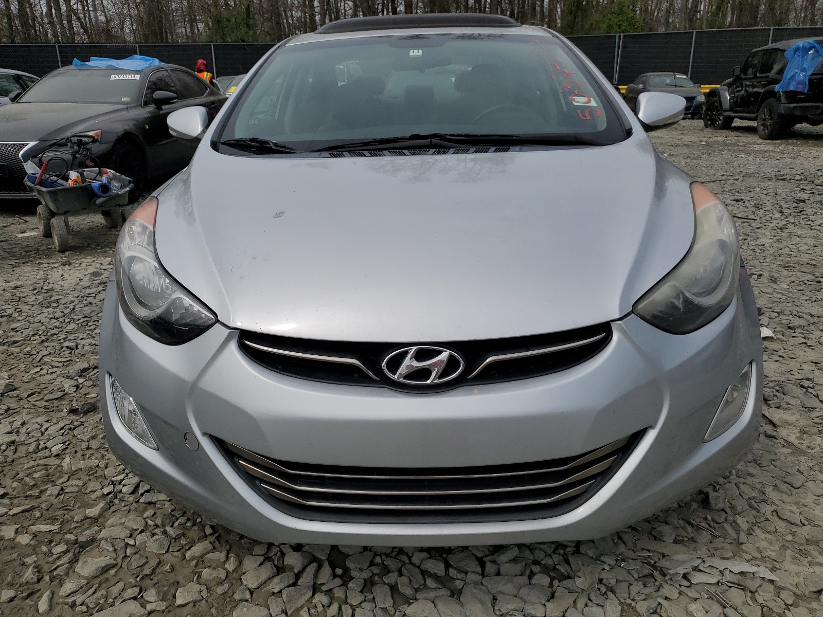 2013 Hyundai Elantra Gls vin: 5NPDH4AE1DH166774