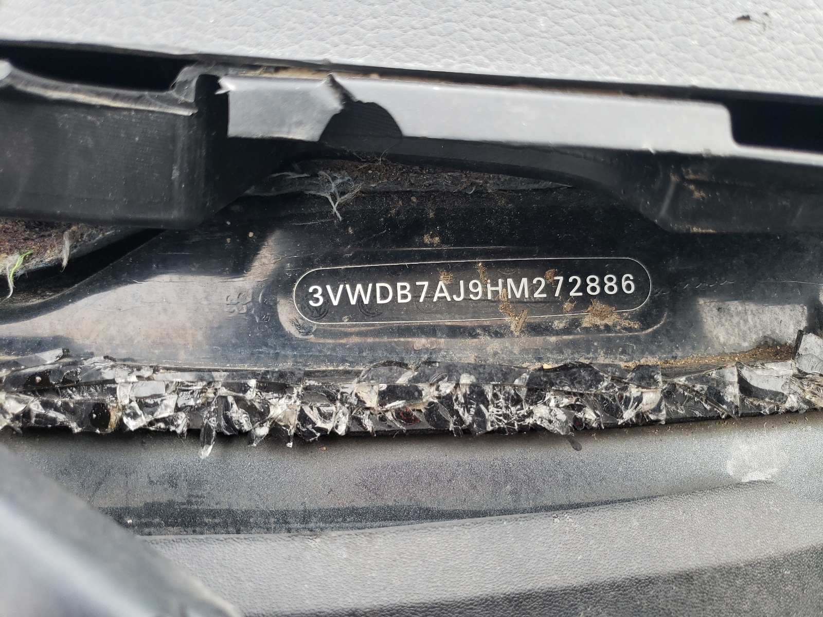 3VWDB7AJ9HM272886 2017 Volkswagen Jetta Se