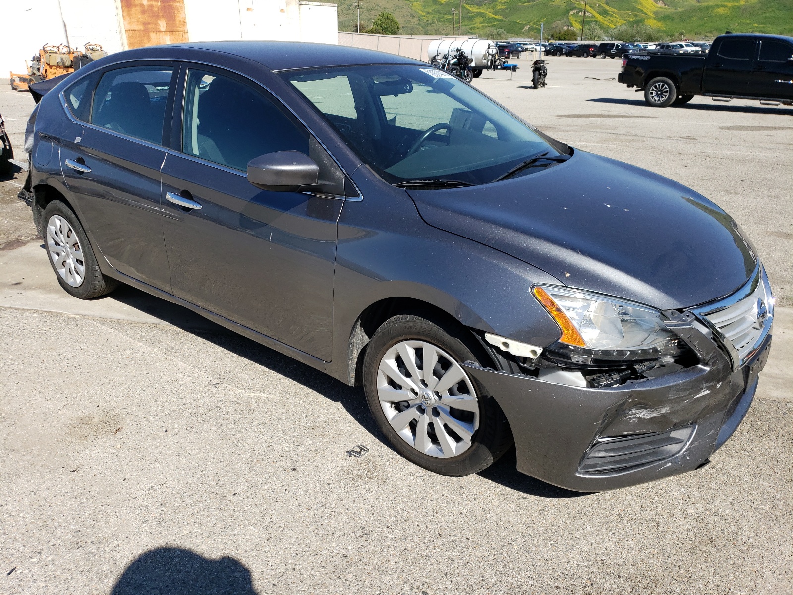 2015 Nissan Sentra S vin: 3N1AB7AP2FL651115