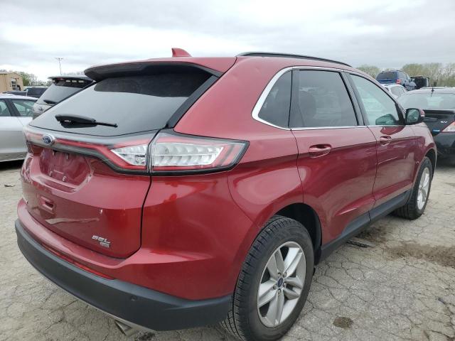  FORD EDGE 2016 Бордовый