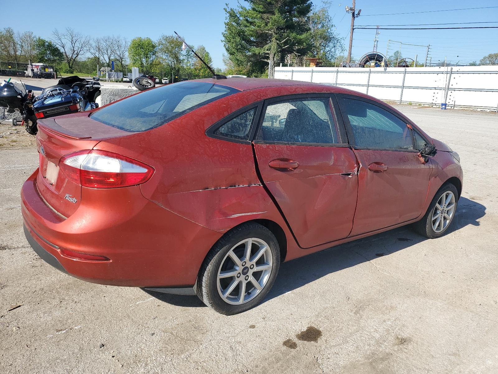 2019 Ford Fiesta Se vin: 3FADP4BJ0KM161223