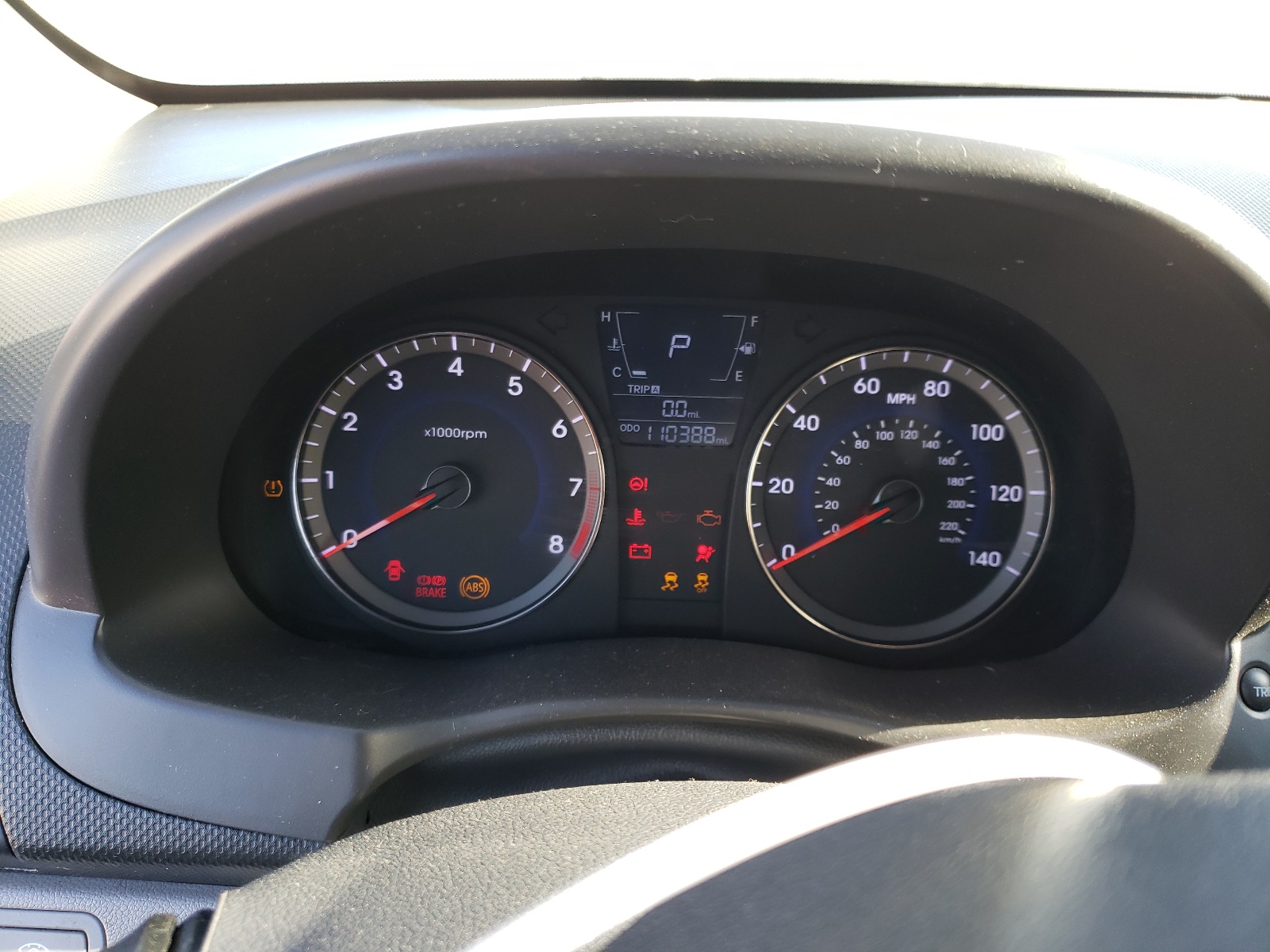 KMHCU4AEXEU628081 2014 Hyundai Accent Gls