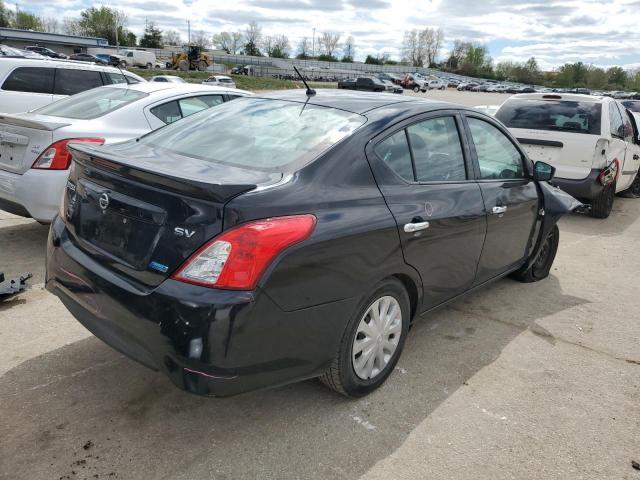 Седани NISSAN VERSA 2016 Чорний