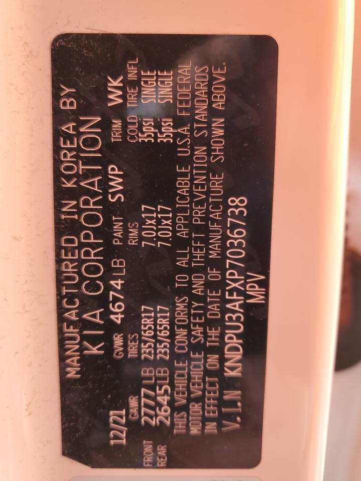 2023 Kia Sportage Lx VIN: KNDPU3AFXP7036738 Lot: 50978844