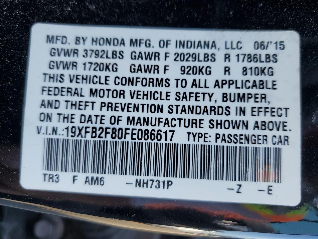 2015 Honda Civic - Image 14