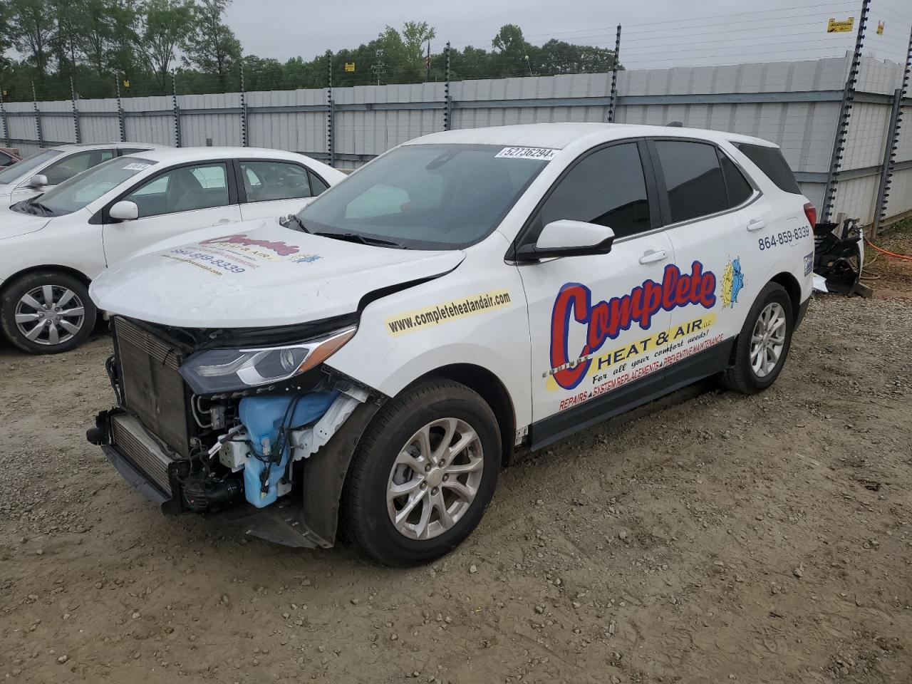 2021 Chevrolet Equinox Lt VIN: 3GNAXKEV2MS159298 Lot: 52736294