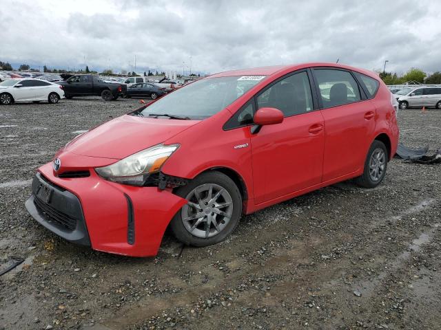  TOYOTA PRIUS 2015 Красный