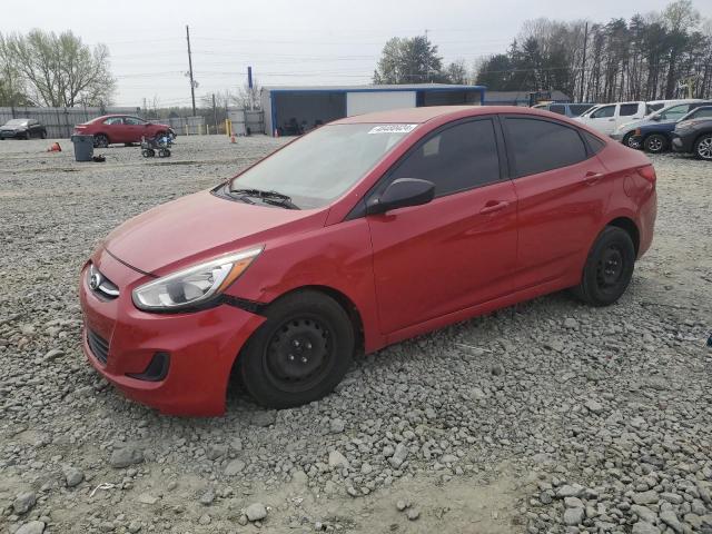  HYUNDAI ACCENT 2015 Red