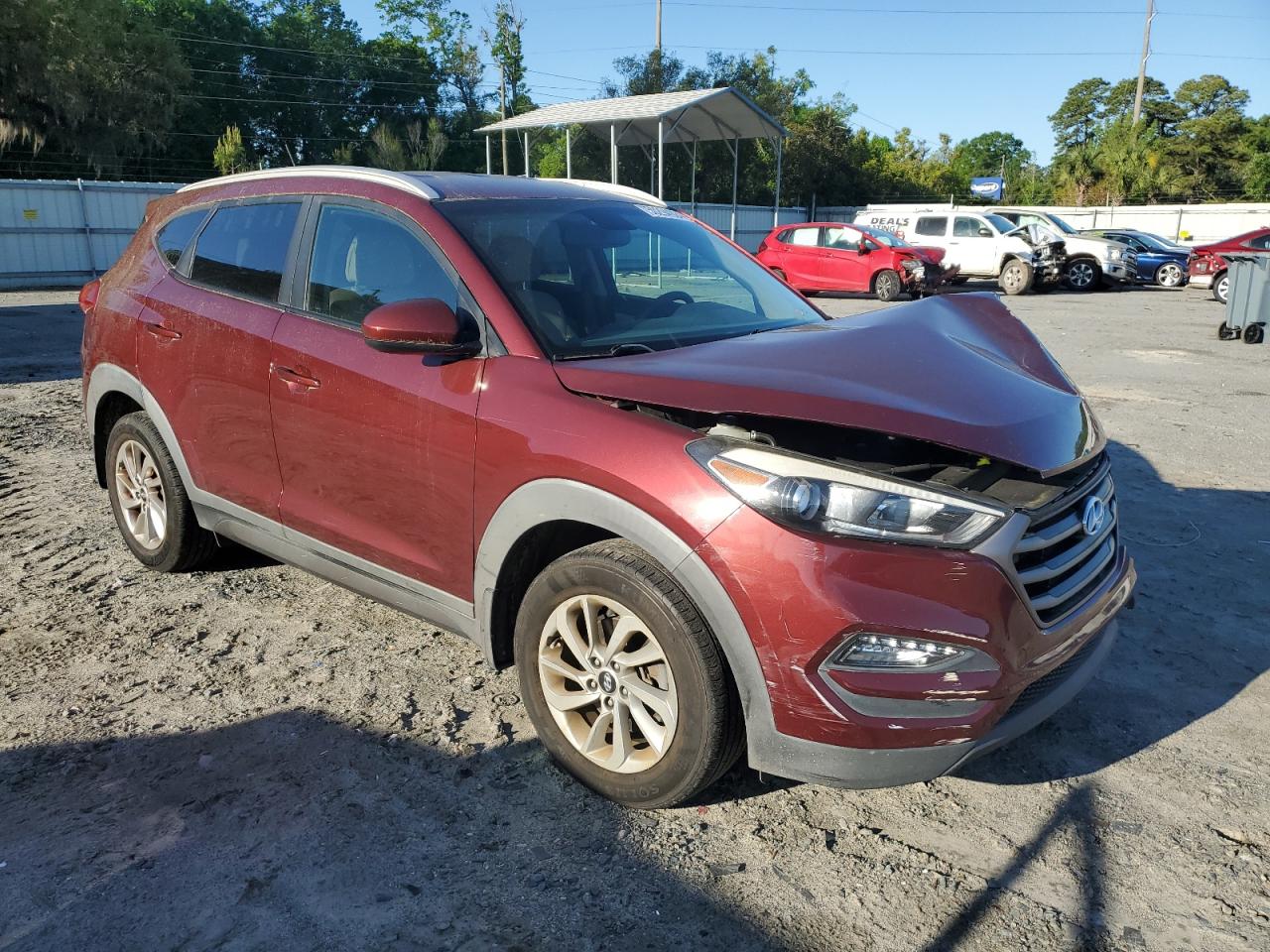 2016 Hyundai Tucson Limited VIN: KM8J33A41GU227825 Lot: 50294924