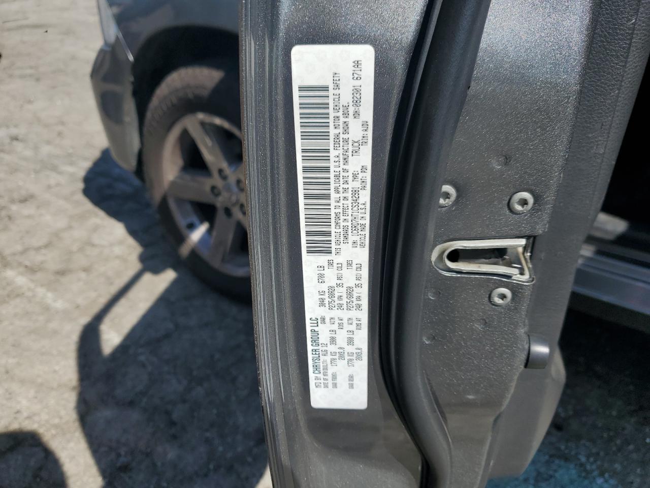 2012 Dodge Ram 1500 Sport VIN: 1C6RD7HT1CS342981 Lot: 52869474